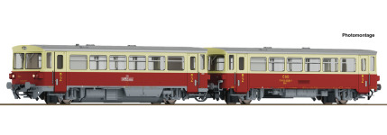 Roco 7780001 - TT - Dieseltriebwagen M152.0059 mit Beiwagen, CSD, Ep. IV